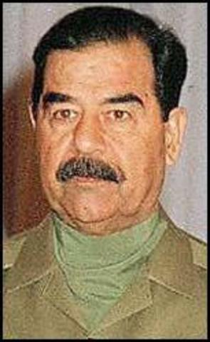 Captura de Saddam Hussain