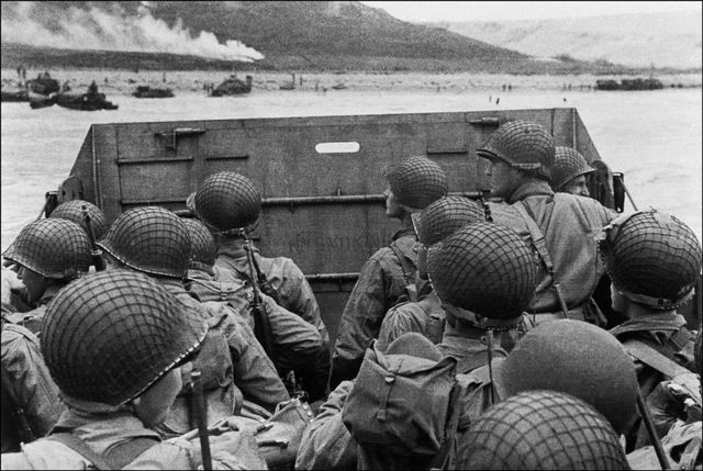 Allied Forces land at Normandy