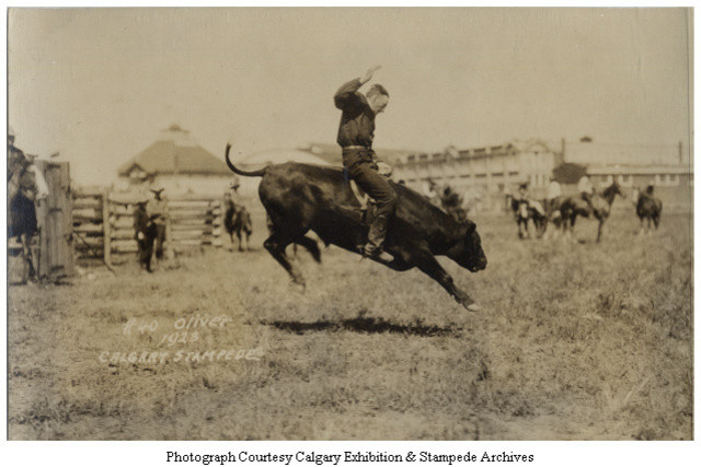 Guy Weadick puts on a show