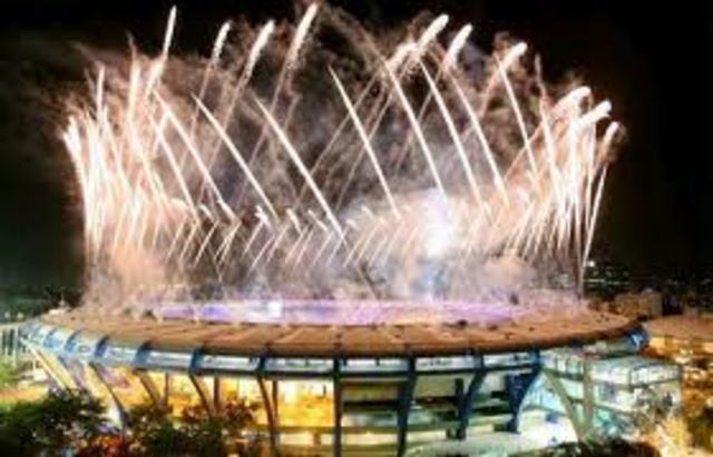 Esporte-Abertura dos jogos Pan-Americanos