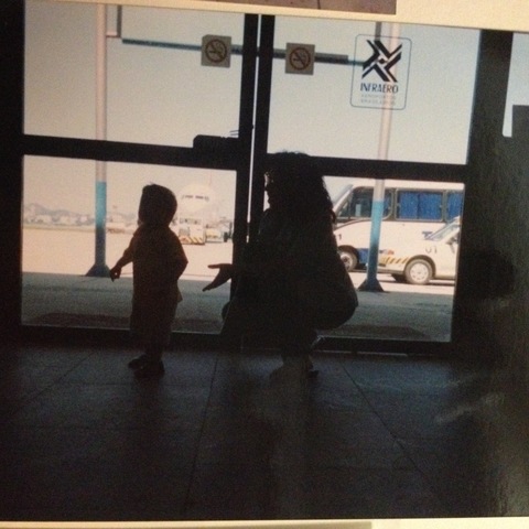 Rafael-Minha primeira ida ao Rio de avião.