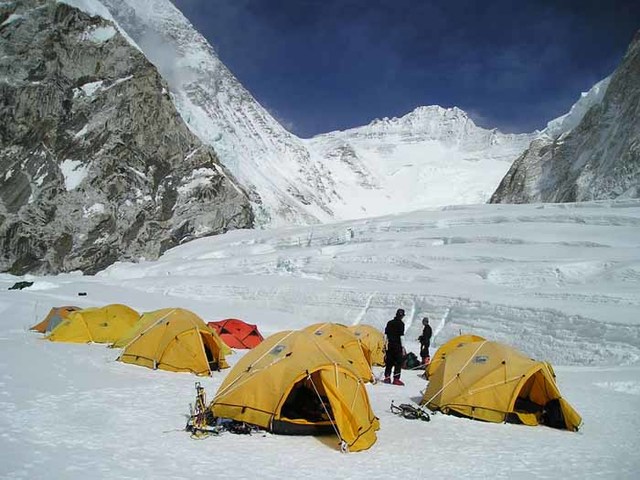 Camp One: 19,500 Feet