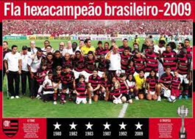 Esporte-Flamengo campeào do brasileiro