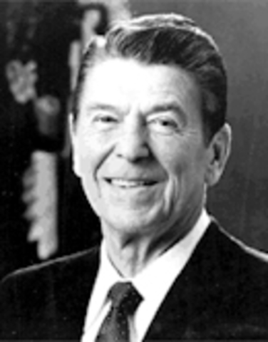 Ronald W. Reagan took office.