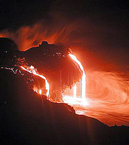Fatos marcantes- Chegada ao magma do planeta