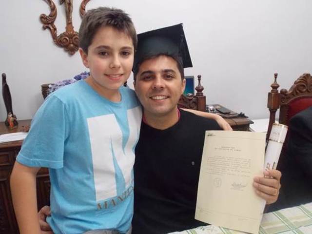 Formatura do Pai - Rafael