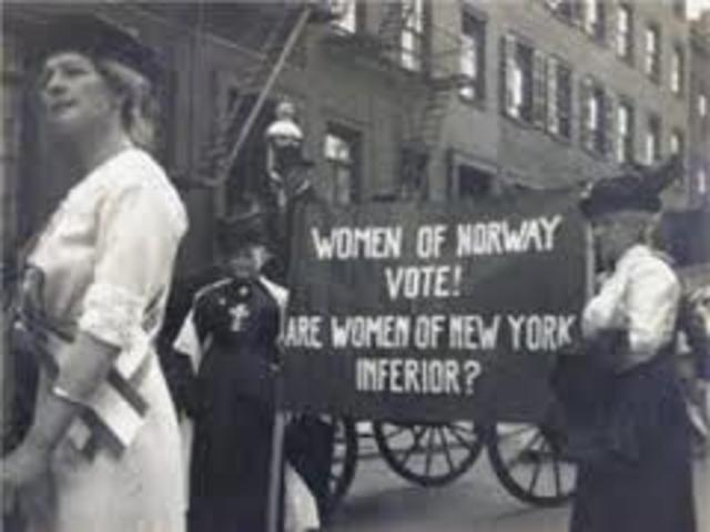 Universal Suffrage For Women Introduced