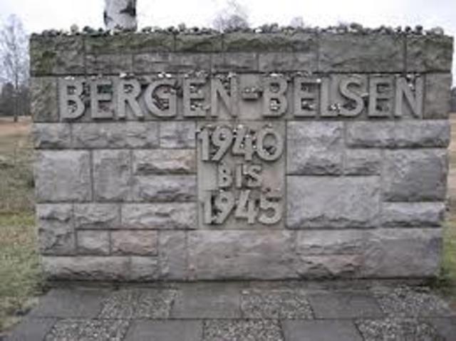 Ana y Margot son enviadas al campo de concentración de Bergen-Belsen, Alemania