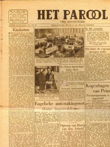 Articulo en el periodico del diario de Ana