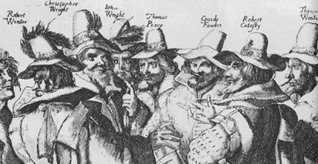 Gunpowder Plot Fails in England