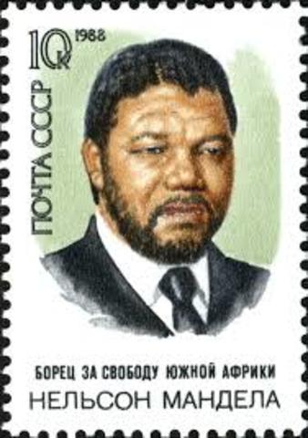 his father was cheif henry mandela of the tembu tribe
