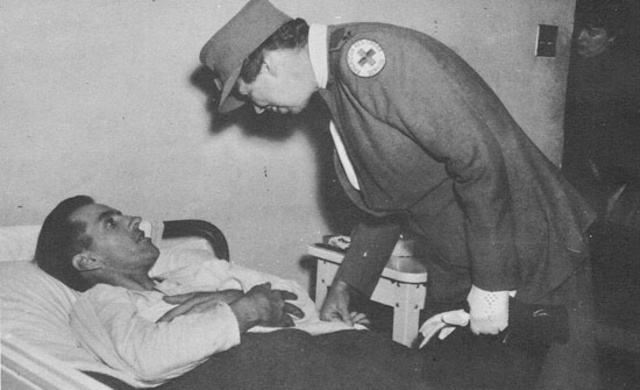 Eleanor works with the Red Cross.