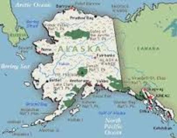 Alaska is Purchased from Russia