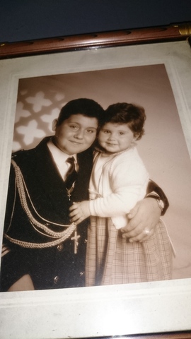 Primera comunión de mi hermano.