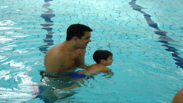 Pedo O. - Minha primeira aula de natação