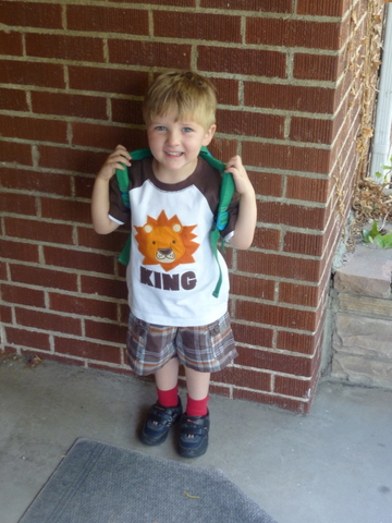 First Day at Kindergarten