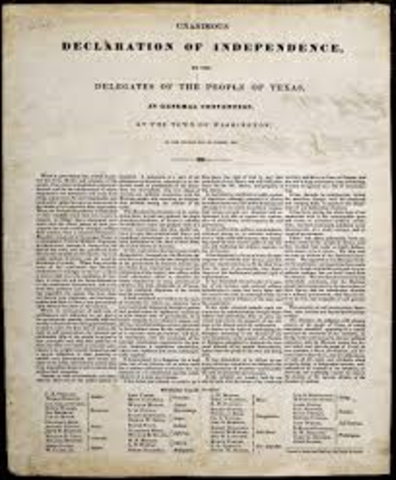 Declaration for Texas