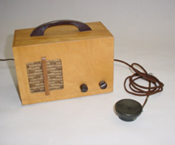 First Electric Hearing Aid Invented