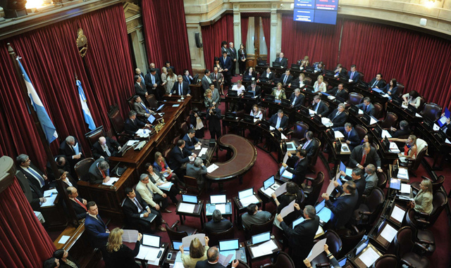 Ingresó a la cámara de senadores