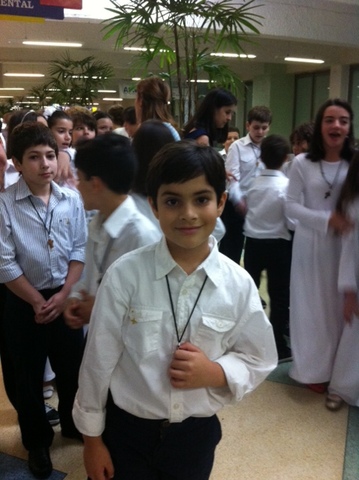 Pedro O. - Primeira comunhão