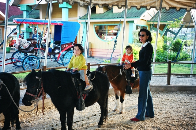 A primeira vez que andei de cavalo
