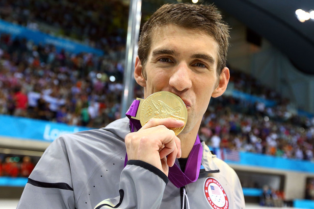 Michael Phelps wins