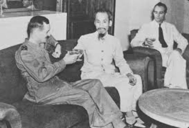 Ho Chi Minh Asks the US for Support