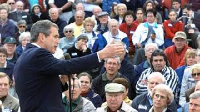 Bush Relating To The People