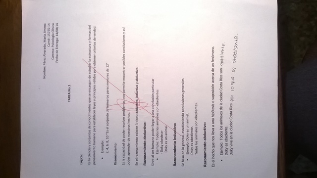 Tarea de razonamiento: inductivo, deductivo y analógico