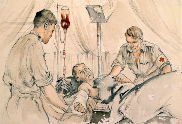 Instrumentos para la transfusión sanguínea.