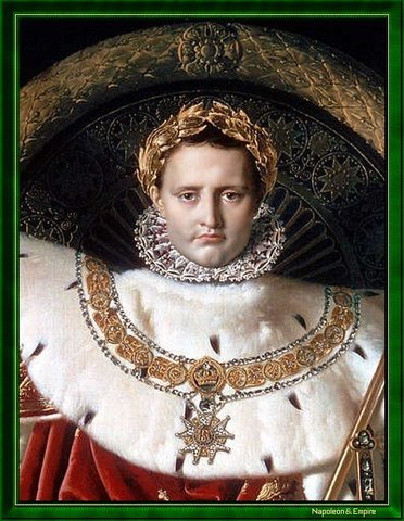 Napoleon crowns himself emperor, begins to create a vast European Empire