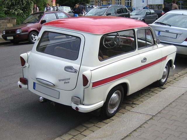 Die Trabi kam heraus