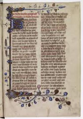 Middle English Manuscrpt
