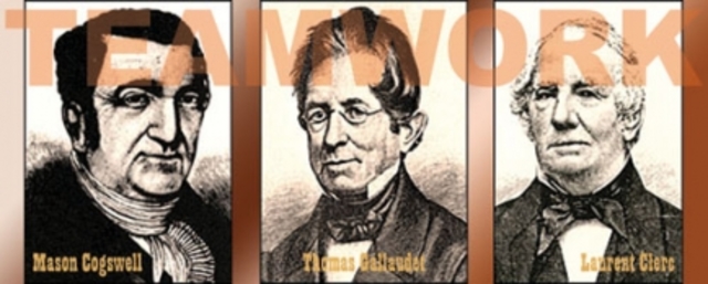 Clerc, Gallaudet, and Dr. Cogswell