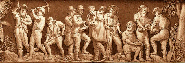 Discovery of gold in California