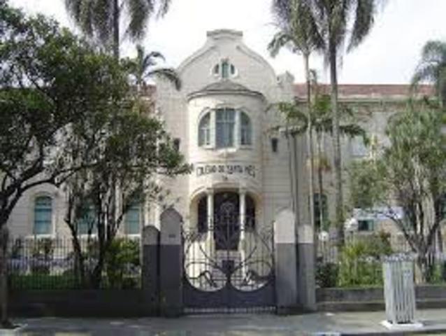 Meu primeiro ano na escola.