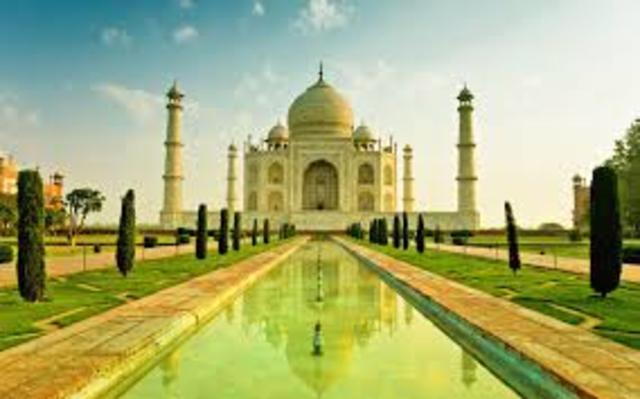 Taj Mahal Finished in India
