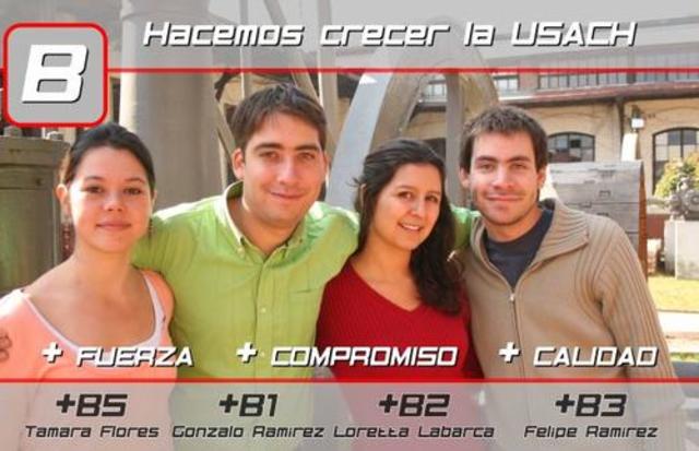 Lista B: Hacemos crecer la Usach