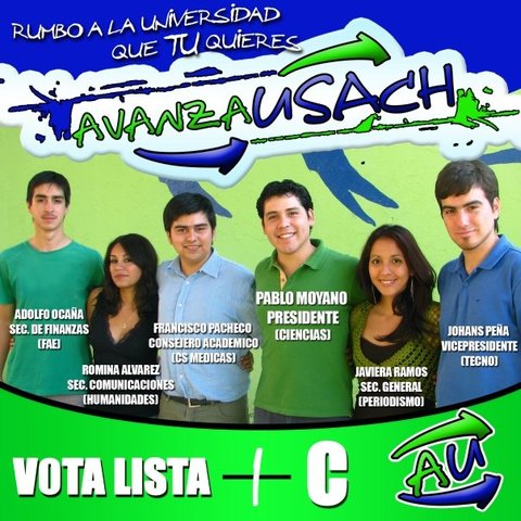 Lista C: Avanza Usach