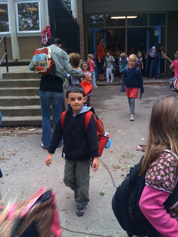 J'ai commencé le jardin d'enfants