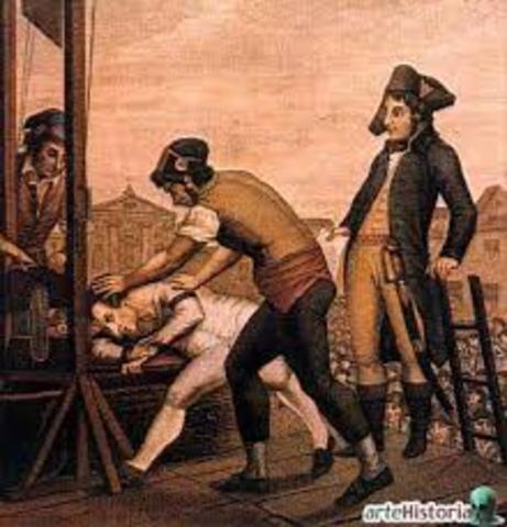 muerte de robespierre