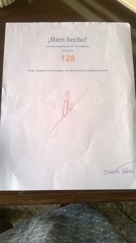 prueba de coeficiente intelectual