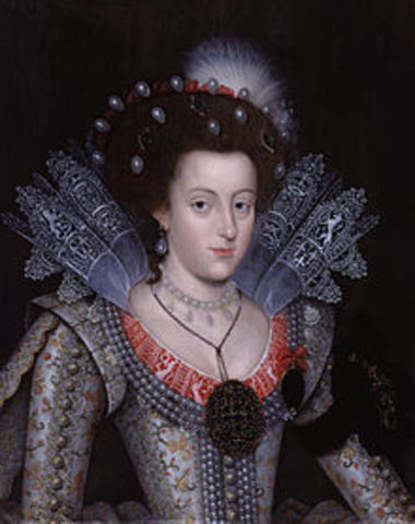 The marriage of James' daughter Princess Elizabeth to Frederick V.