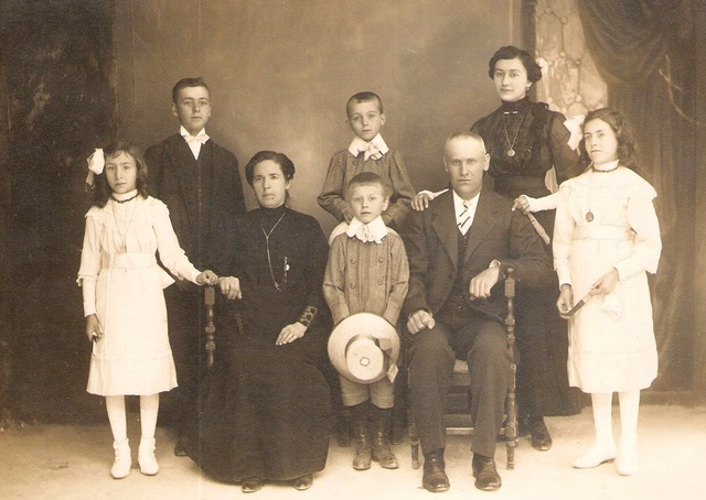 Familia tradicional años 20