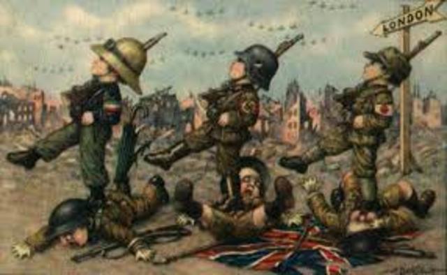 Defeat of Germany and Japan