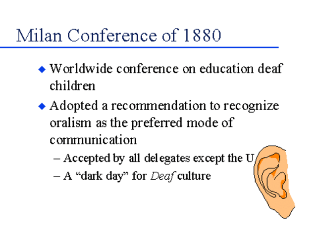 The Milan Conference