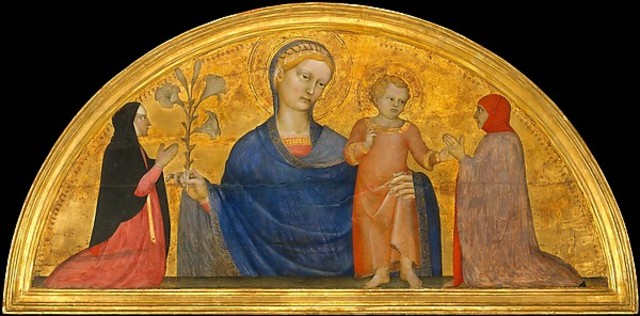 Madonna and Child with Donors