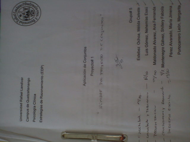 Proyecto de conjuntos