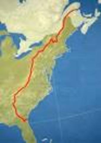 Proclimation Line of 1763