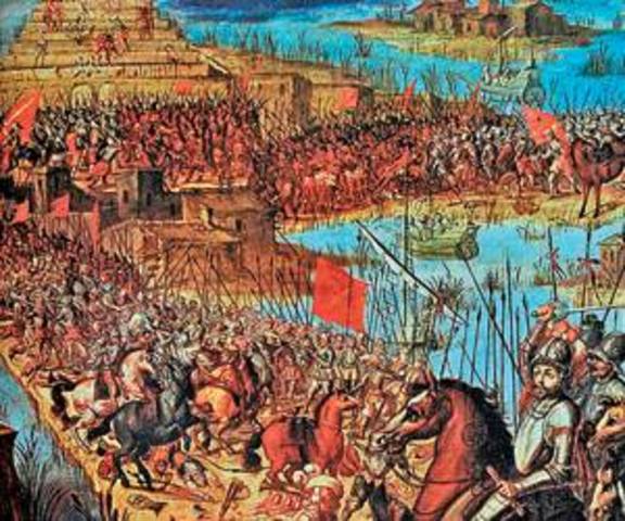 Cae México Tenochtitlan y Cuahutémoc es capturado.